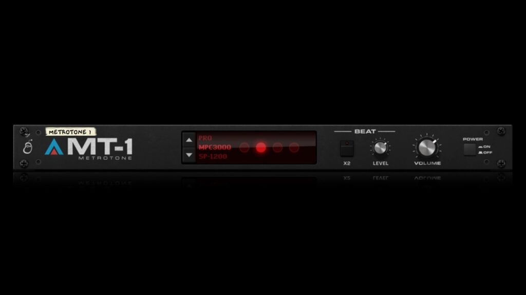 MT-1 MetroTone Metronome interface