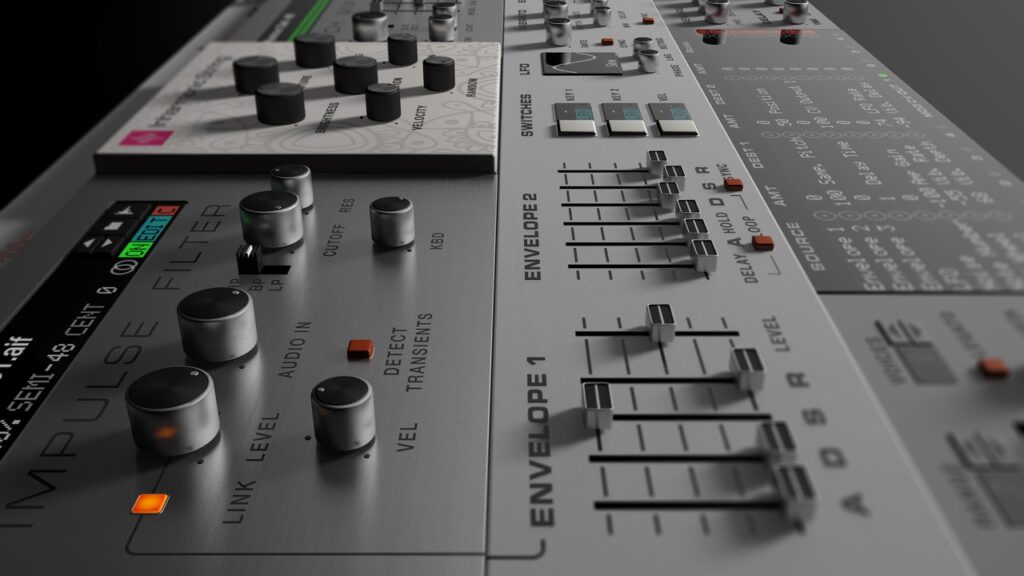 Resonans Physical Synthesizer interface