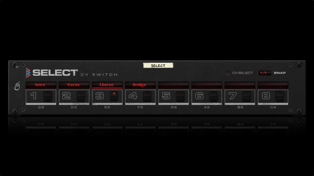 Select CV Switch interface