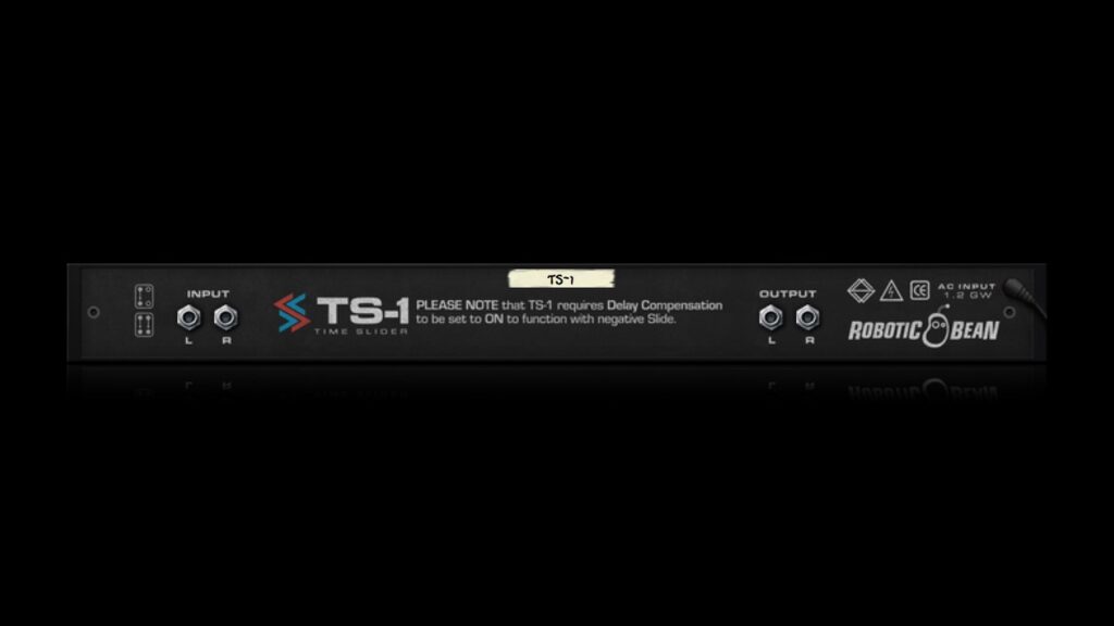 TS-1 Time Slider – back panel