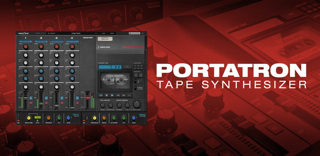Portatron Tape Synthesizer Banner